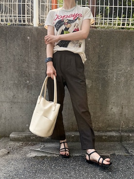 「MANA（マナ）のアイテム（アクセサリー）」を使った、おけいさん（レディース・159cm）の夏コーディネート