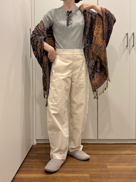 おけいさん（骨格ナチュラル・レディース・159cm）の秋コーディネート
