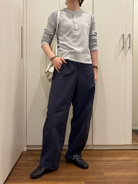 「ear PAPILLONNER（イアパピヨネ）のアイテム」を使った、おけいさん（レディース・159cm）の夏コーディネート