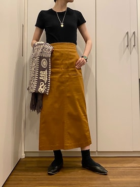 「アイテム（パンプス）」を使った、OKEIさん（レディース・159cm・30代）の夏コーディネート