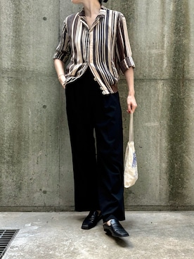 「ハンサムコーデ」｜おけいさん（レディース・159cm）の秋コーディネート