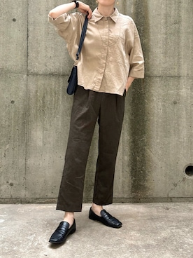 おけいさん（骨格ナチュラル・レディース・159cm）の秋コーディネート