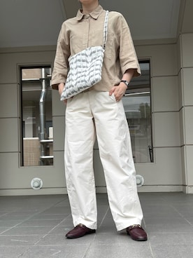 「IENA（イエナ）のアイテム」を使った、おけいさん（レディース・159cm）の夏コーディネート