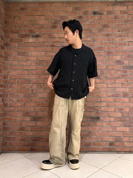 「DANKE SCHON（ダンケシェーン）のアイテム」を使った、クウガさん（メンズ・174cm）の夏コーディネート