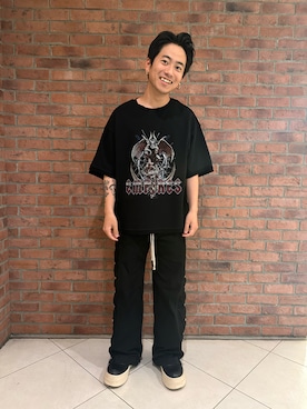 「DANKE SCHON（ダンケシェーン）のアイテム」を使った、クウガさん（メンズ・174cm）の夏コーディネート