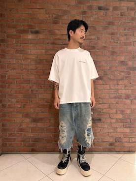 「A4A（エーフォーエー）のアイテム」を使った、クウガさん（メンズ・174cm）の夏コーディネート