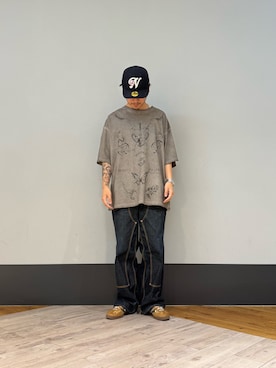 「DANKE SCHON（ダンケシェーン）のアイテム」を使った、KUGAさん（メンズ・174cm）の夏コーディネート