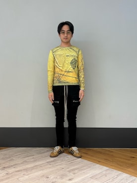 「DANKE SCHON（ダンケシェーン）のアイテム」を使った、KUGAさん（メンズ・174cm）の夏コーディネート