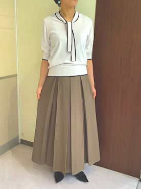 TOKYOSHIRTS札幌平岡店さん(レディース・164cm)の春コーディネート
