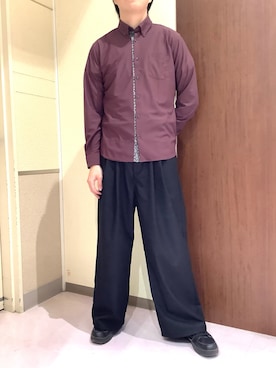 TOKYOSHIRTS札幌平岡店さん（メンズ・179cm）の春コーディネート
