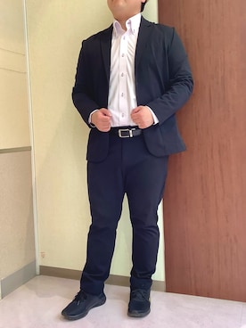 「東京シャツ」｜TOKYOSHIRTS札幌平岡店さん（メンズ・169cm）の春コーディネート