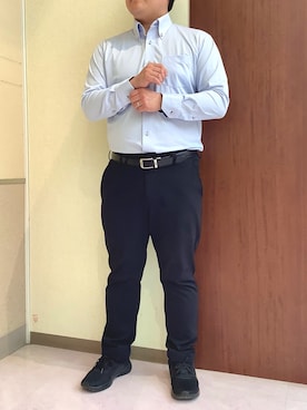 「東京シャツ」｜TOKYOSHIRTS札幌平岡店さん（メンズ・169cm）の春コーディネート