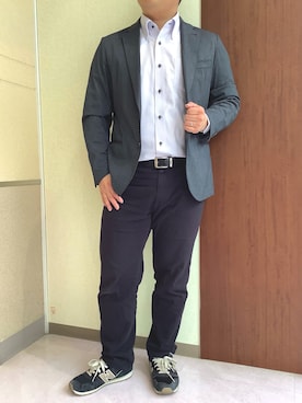 TOKYOSHIRTS札幌平岡店さん(メンズ・169cm)の冬コーディネート