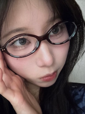 「アイテム（メガネ）」を使った、TIJN さん（レディース・160cm）の秋コーディネート