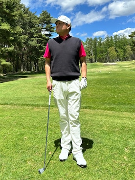 「EDWIN（エドウィン）のアイテム」を使った、Takashi Satoさん（メンズ・177cm）の春コーディネート