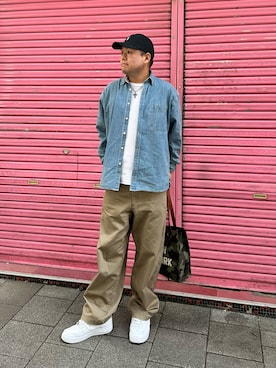 「BAYFLOW（ベイフロー）のアイテム」を使った、Takashi Satoさん（メンズ・177cm）の冬コーディネート