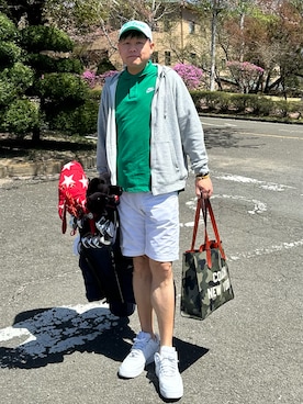 「COACH（コーチ）のアイテム」を使った、Takashi Satoさん（メンズ・177cm）の春コーディネート