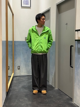 「アイテム（マウンテンパーカー）」を使った、yoshimitsu6さん（メンズ・181cm）の秋コーディネート