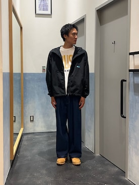 「アイテム（マウンテンパーカー）」を使った、yoshimitsu6さん（メンズ・181cm）の秋コーディネート