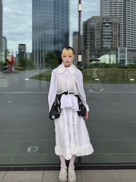 「grounds（グラウンズ）のアイテム」を使った、朝日asahiさん（レディース・163cm）の春コーディネート