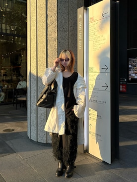 「GUCCI（グッチ）のアイテム」を使った、朝日asahiさん（レディース・163cm）の春コーディネート