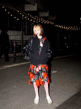 「BELPER（ベルパー）のアイテム」を使った、朝日asahiさん（レディース・163cm）の冬コーディネート