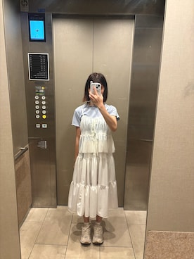 「OLIVE des OLIVE（オリーブデオリーブ）のアイテム」を使った、sakana728さん（レディース・150cm）の夏コーディネート