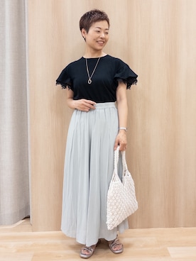 「grove（グローブ）のアイテム」を使った、rk03170613さん（レディース・161cm）の夏コーディネート