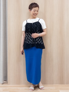 「grove（グローブ）のアイテム」を使った、rk03170613さん（レディース・161cm）の夏コーディネート