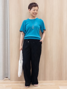 「grove（グローブ）のアイテム」を使った、rk03170613さん（レディース・161cm）の夏コーディネート