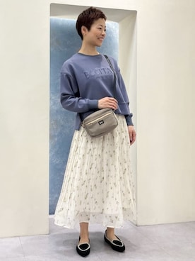 「Lee（リー）のアイテム（ショルダーバッグ）」を使った、rk03170613さん（レディース・161cm）の春コーディネート