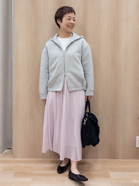 「Airpapel（エアパペル）のアイテム」を使った、rk03170613さん（レディース・161cm）の冬コーディネート