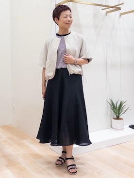 rk03170613さん(レディース・161cm)の夏コーディネート