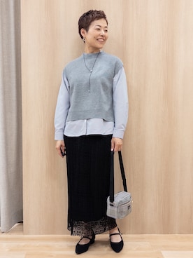 「Lee（リー）のアイテム（バッグ）」を使った、rk03170613さん（レディース・161cm）の秋コーディネート