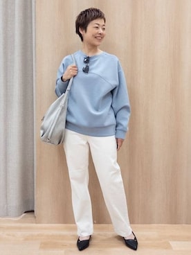 「grove（グローブ）のアイテム（パンツ）」を使った、rk03170613さん（レディース・161cm）の春コーディネート