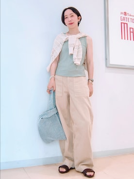 「collex（コレックス）のアイテム」を使った、oobaooさん（レディース・152cm）の夏コーディネート