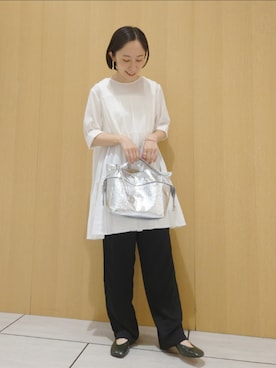 「アイテム（リング）」を使った、oobaooさん（レディース・152cm）の秋コーディネート