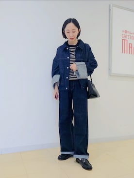 oobaooさん（骨格ナチュラル・レディース・152cm）の秋コーディネート