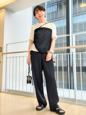 「MOHI（モヒ）のアイテム」を使った、oobaooさん（レディース・152cm）の春コーディネート