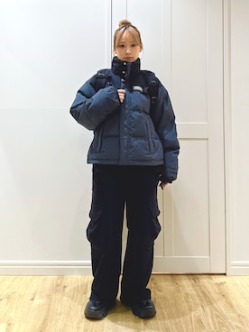 「アイテム（ダウンジャケット/コート）」を使った、yuriiさん（レディース・155cm・10代）の秋コーディネート