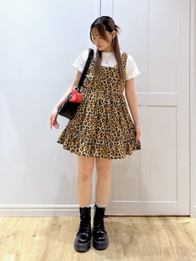 「MILKFED.（ミルクフェド）のアイテム」を使った、yuriiさん（レディース・156cm）の夏コーディネート