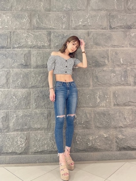 yumikoさん（レディース・170cm）の春コーディネート