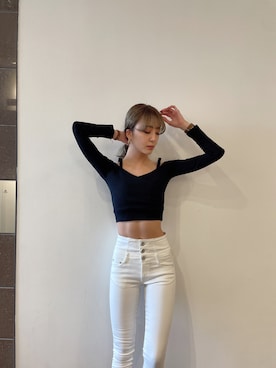 yumikoさん（レディース・170cm）の春コーディネート