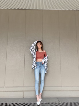 yumikoさん（レディース・170cm）の春コーディネート