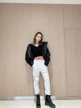 yumikoさん（レディース・170cm）の冬コーディネート