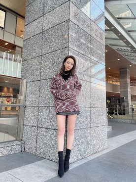 yumikoさん（レディース・170cm）の冬コーディネート