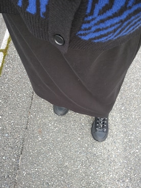 「JEANASIS（ジーナシス）のレースアップスニーカーブーツ/182863（ブーツ）」を使った、momono1020さん（レディース・156cm）の春コーディネート