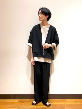 バンドウさん（メンズ・173cm）の夏コーディネート