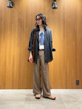 「Wrangler」｜バンドウさん（メンズ・173cm）の夏コーディネート