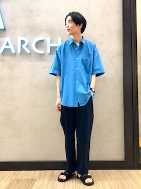 バンドウさん（メンズ・173cm）の夏コーディネート